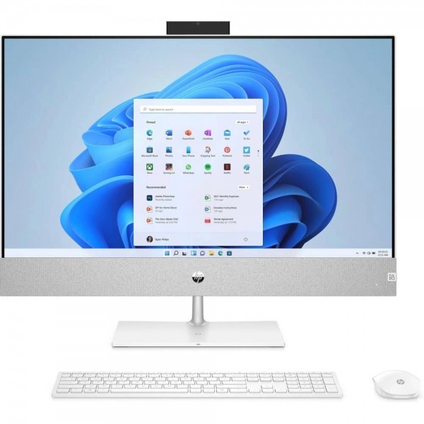 HP Pavilion 27-ca2021ny/i7-13700T/DDR4 16GB/512SSD SSD M.2/NVIDIA RTX 3050 4GB /QHD Displey/ White/non touch 
