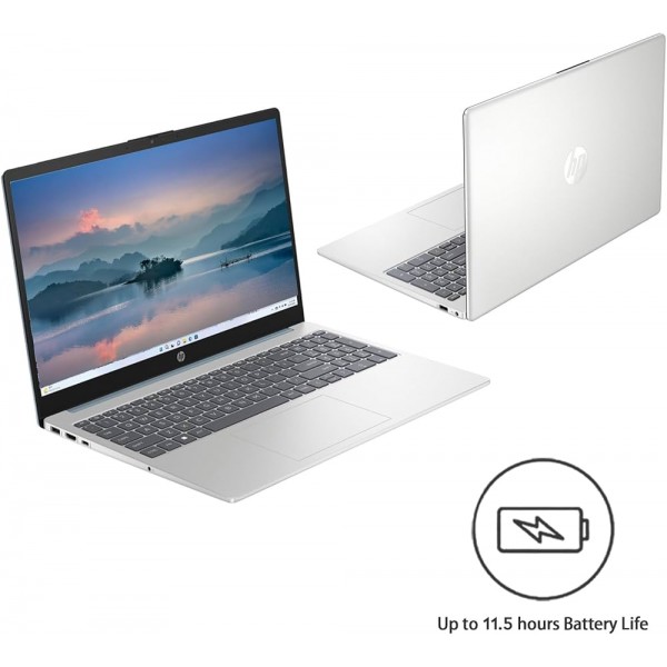 HP 15-fd00095wm/Intel Core i5-1235U/8GB DDR4/256GB SSD/15.6 FHD IPS / Silver (A2BZ9UA)