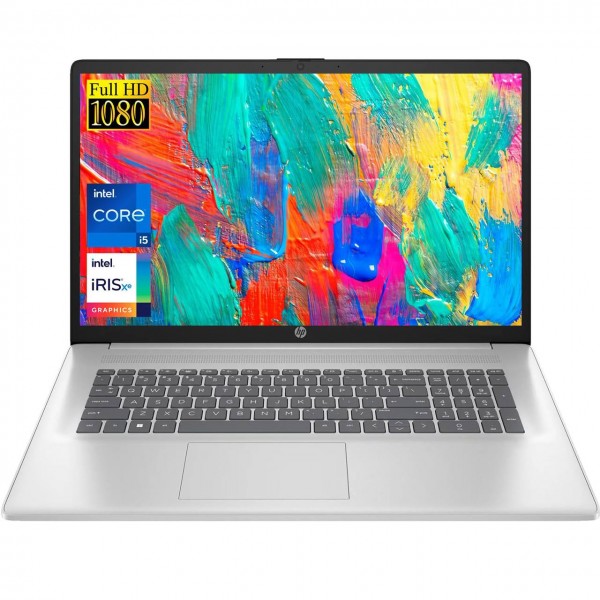 HP Laptop 15-fd0355nia/Intel Core™ i5-1334U/8GB DDR4/512GB SSD/15.6 FHD IPS/ Keyboard Backlit/Silver 