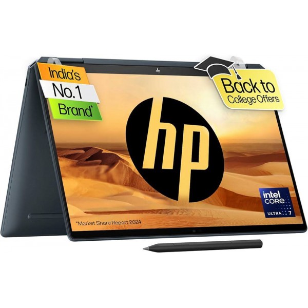 Hp Spectre x360 16-aa0013dx/Intel Core Ultra 7-155H/RAM 16GB/1TB SSD/16" WQXGA IPS LED/Black/Win11H